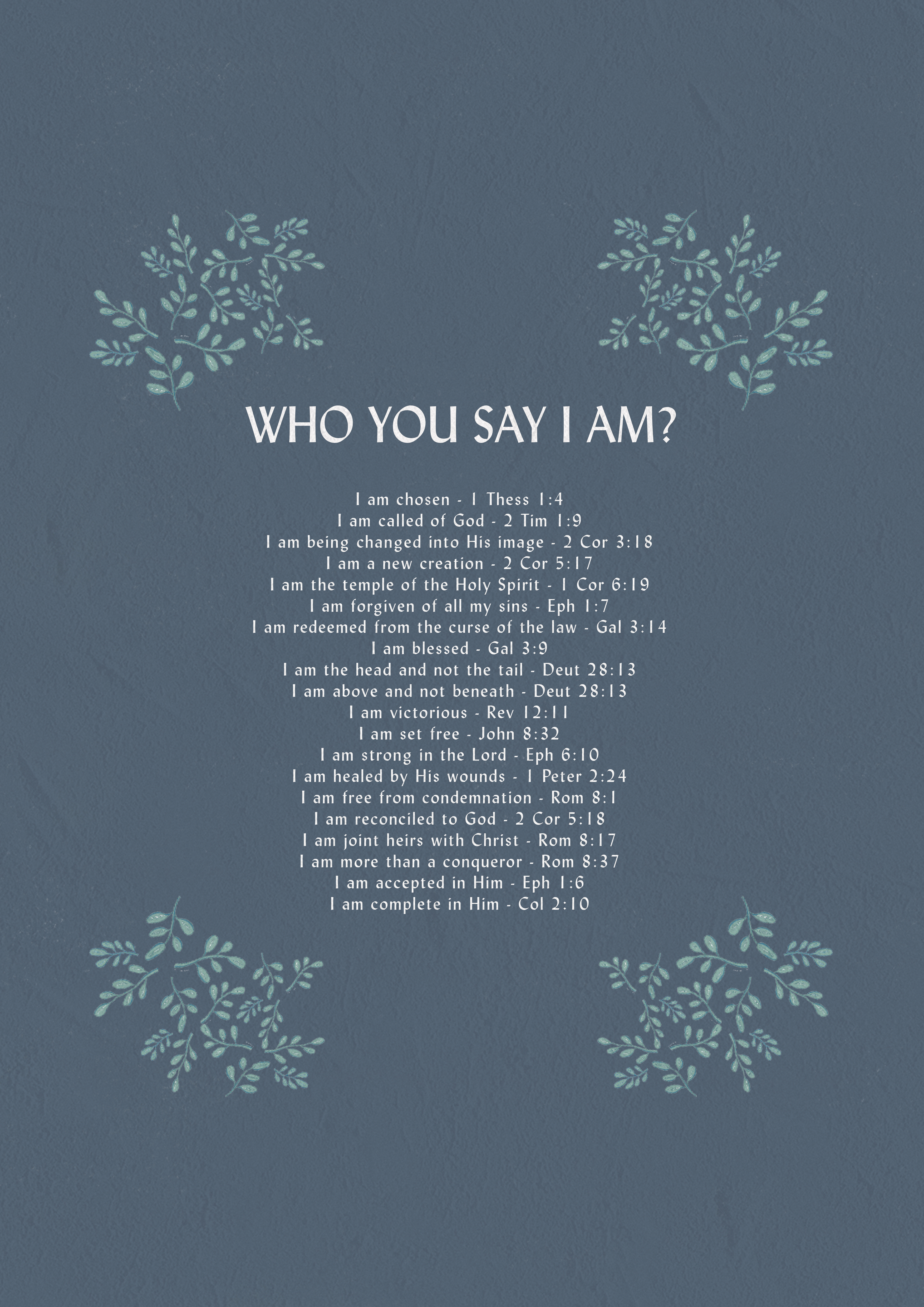 how do you say i am