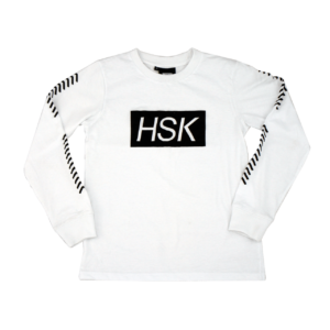 HSK White Long Sleeve T-Shirt